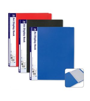 A4 20 Pocket Display Book
