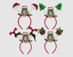 Christmas Reversible Sequin Head Boppers