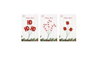 Christmas Novelty Glitter Pick