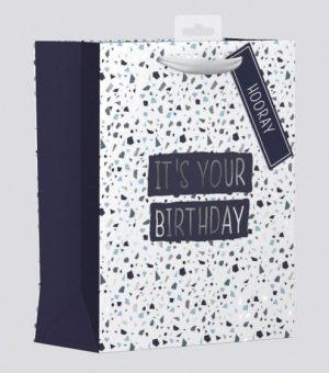 Giftmaker Terrazzo Birthday Gift Bag Medium