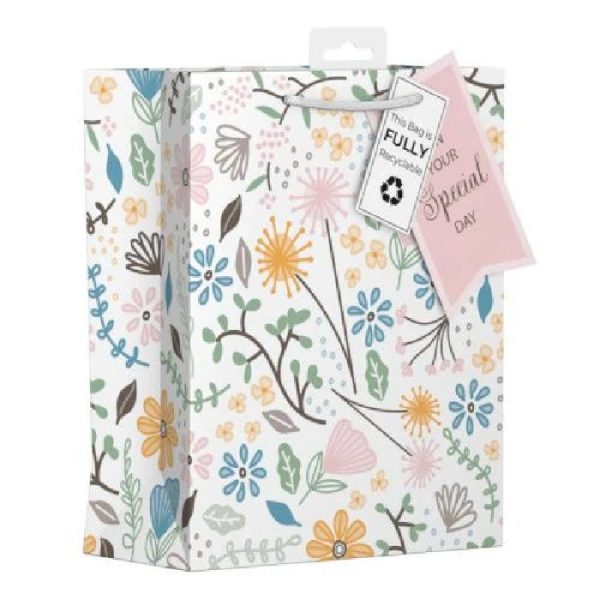 Premium Giftmaker ditsy floral gift bag large