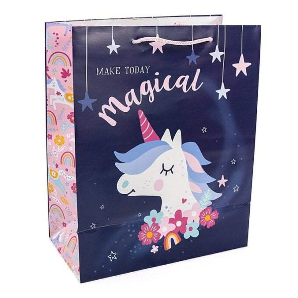 Premium Giftmaker magical unicorn gift bag medium