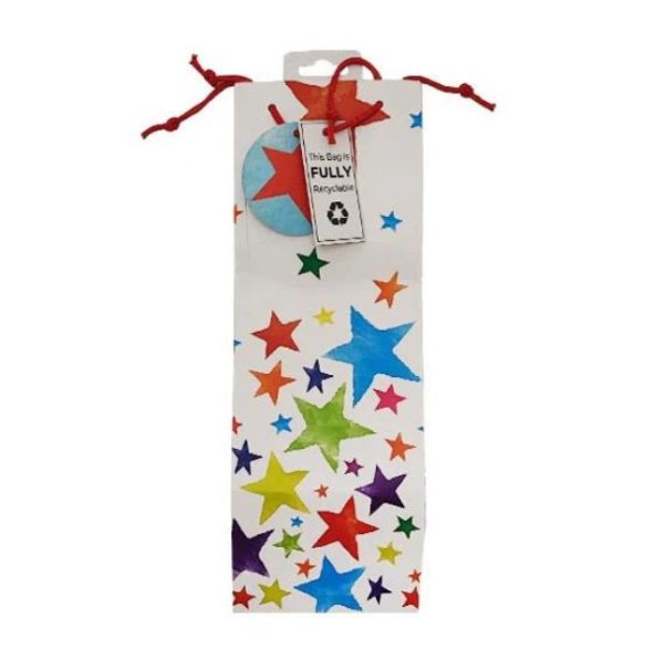 Premium Giftmaker bright stars gift bag bottle