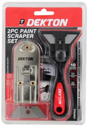 Dekton 2pc Paint Scraper Set