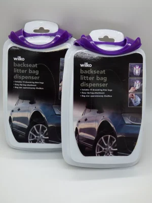 Wilko Backseat Litter Bag Dispenser