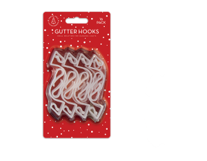 Christmas Large Gutter Hooks 16 Pack