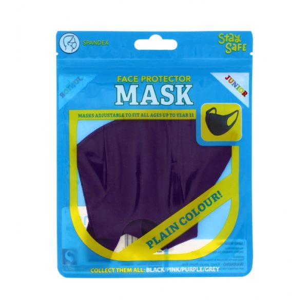 Junior Face Protector Mask Purple