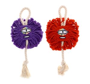 Monocular Cotton Rope Dog Toy Assorted