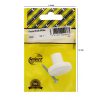 Knob Round White 30mm Pack Of 1