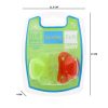 Dummies Physiological Silicone 0-6M Red Green Pack Of 2