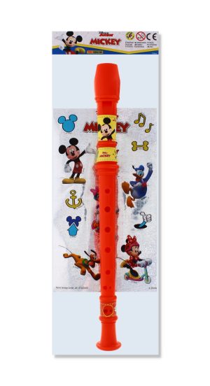 Flute Mickey Mouse & Stickers