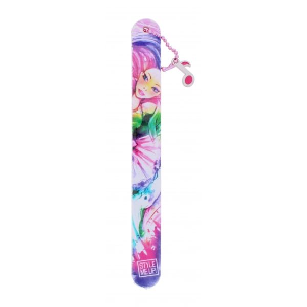 Style Me Up Nail File & Charm Pink