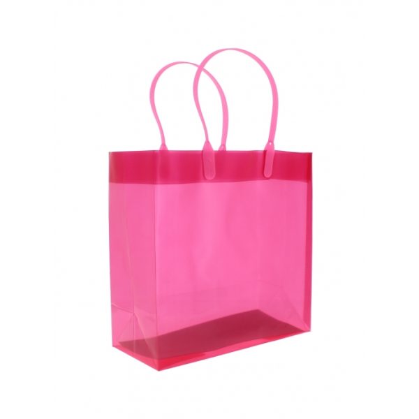 Clear Plastic Gift Bag Medium