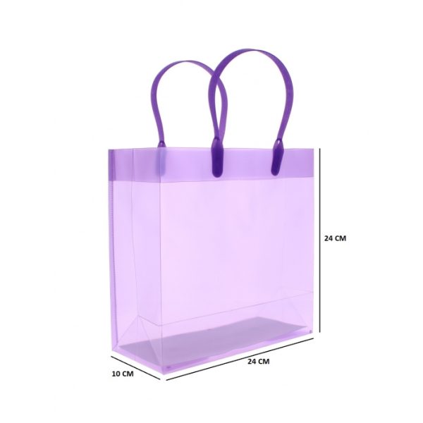 Clear Plastic Gift Bag Medium