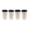 Ceramic Travel Coffee Mug with Lid