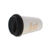 Ceramic Travel Coffee Mug with Lid