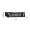 Black Folding Hair Brush & Comb