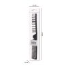 Black Folding Hair Brush & Comb