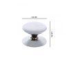 Chrome Shutter Knob 40mm 2pc