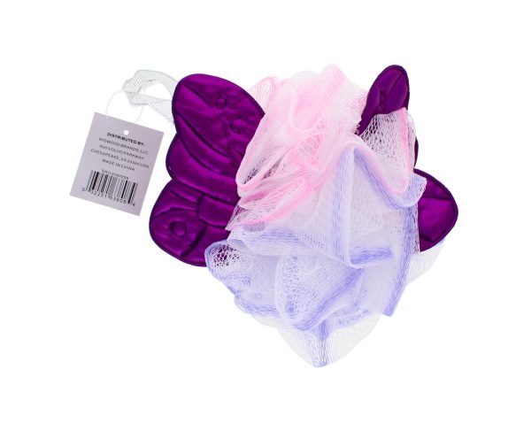 Novelty Butterfly Bath Loofah Sponge