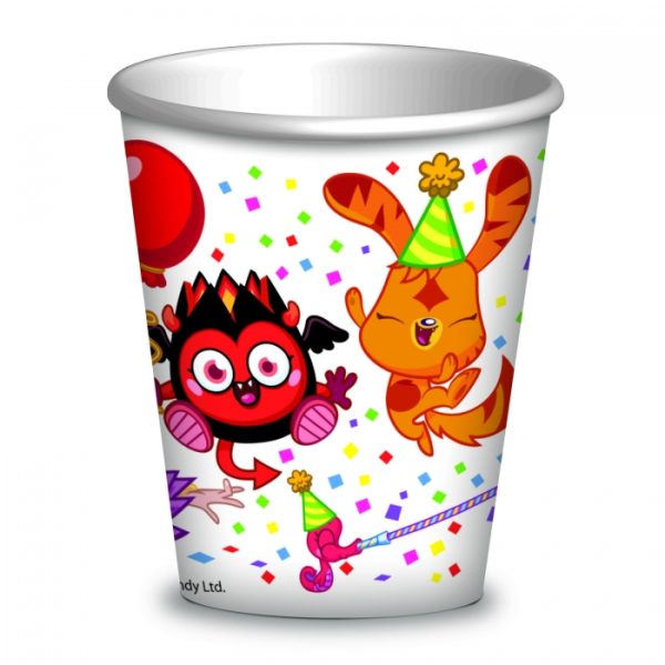 Moshi Monsters 8 Paper Cups