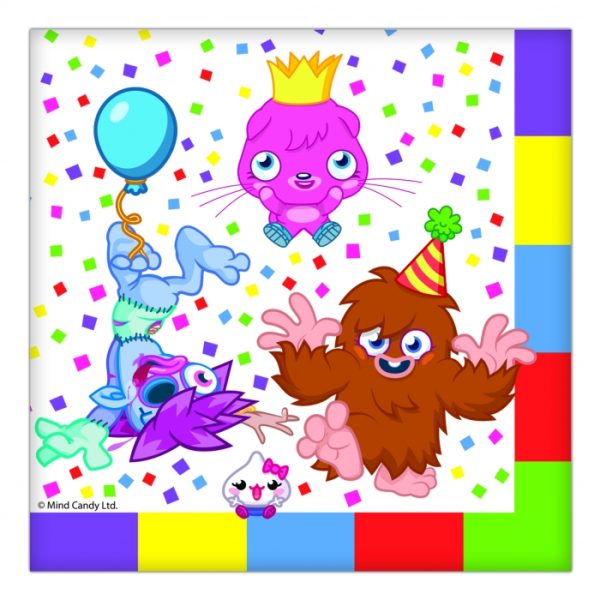 Moshi Monsters 16 NaPackins