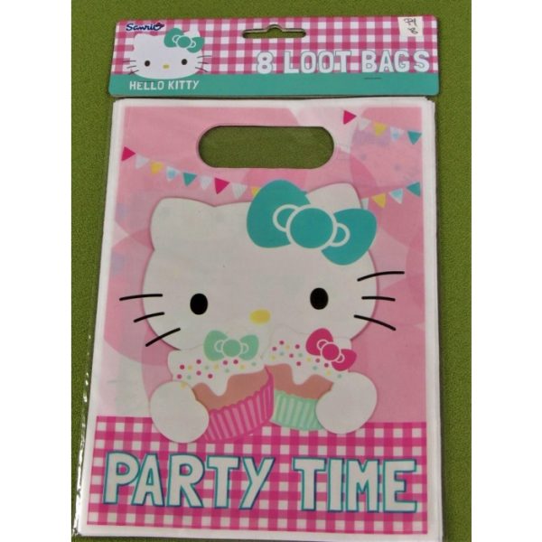 Hello Kitty 8 Lootbags Party Time