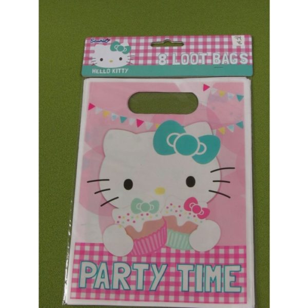 Hello Kitty 8 Lootbags Party Time