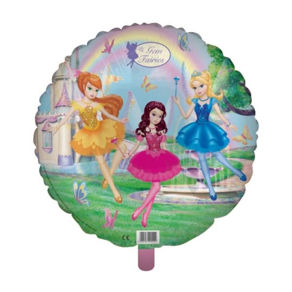 Gem Fairies 18In Foil Balloon