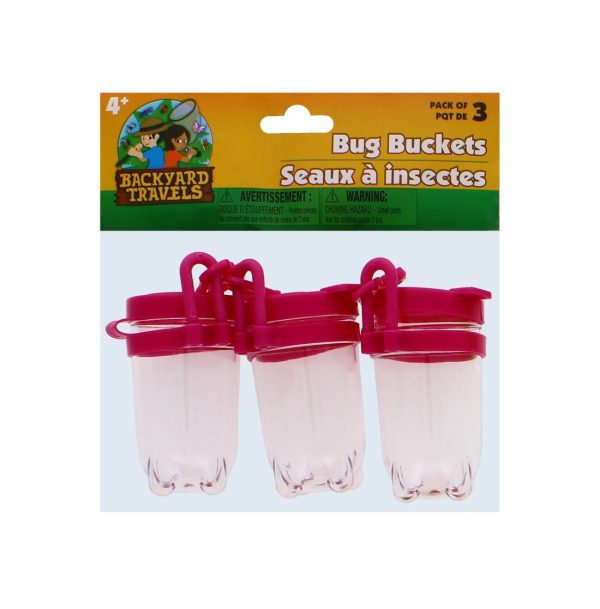 Bug Buckets Pack Of 3