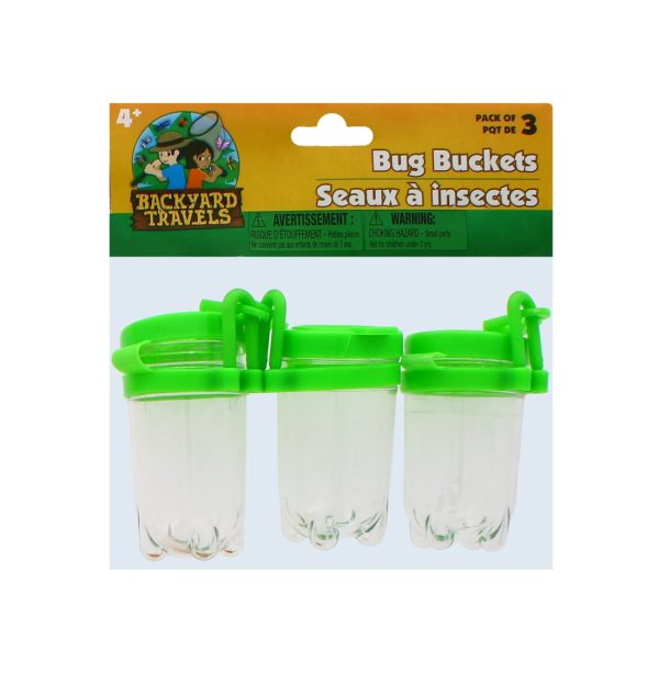 Bug Buckets Pack Of 3