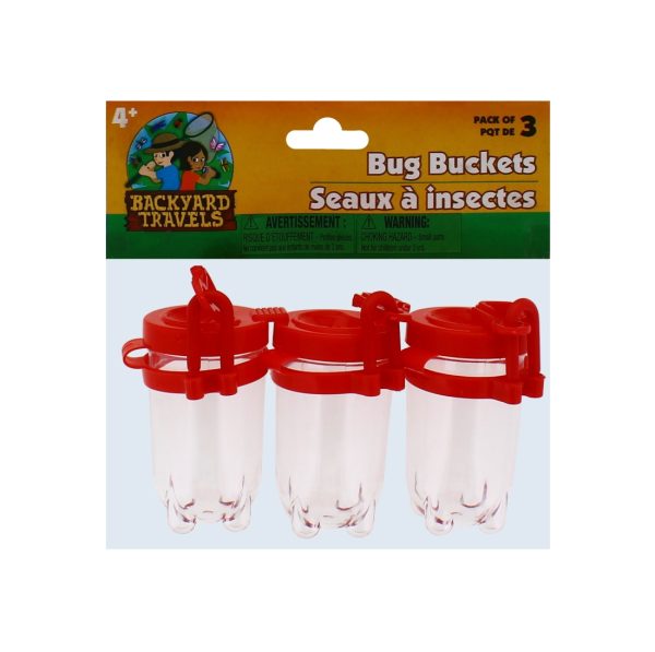 Bug Buckets Pack Of 3