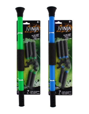 Ninja Blow Dart Shooter 7 pc