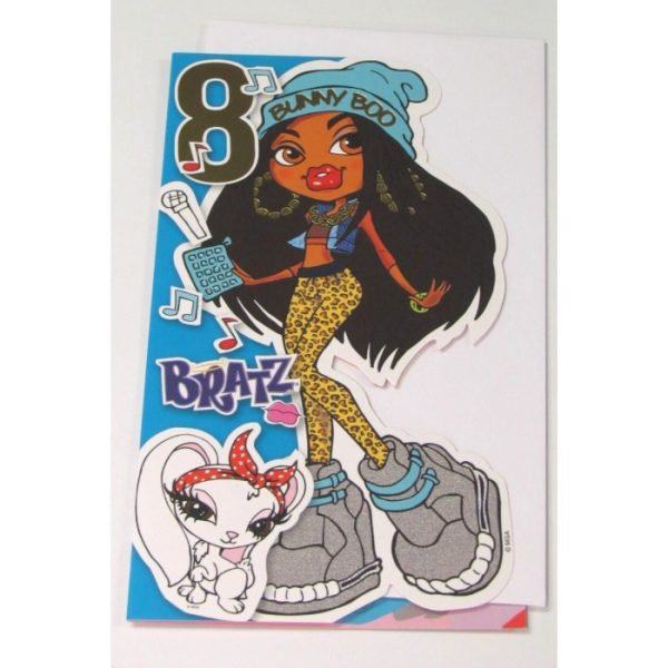 Bratz Bunny Boo Age 8 Birthday Card