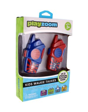 Kids Walkie Talkies Blue & Red 2 Way Radio
