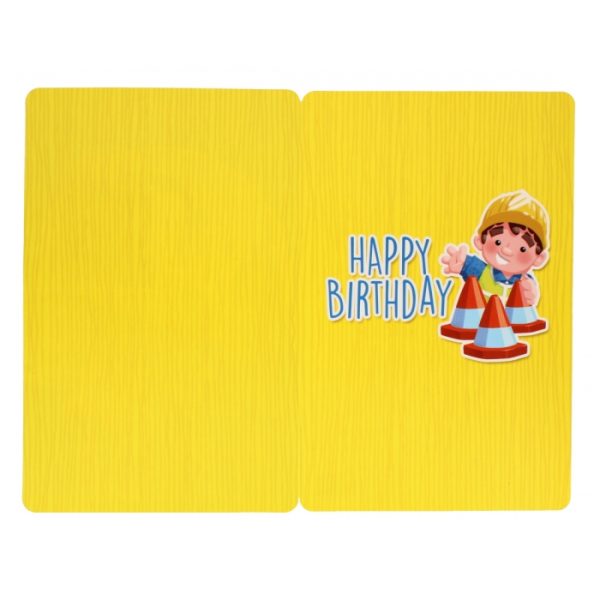 Digger No Age Birthday Card