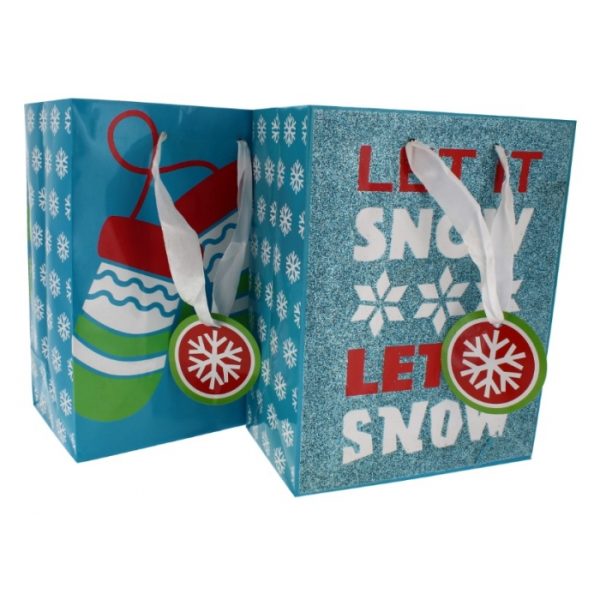 Christmas Gift Bag Pack Of 2