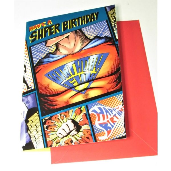 Superman "Have A Super Birthday" Birthday Card