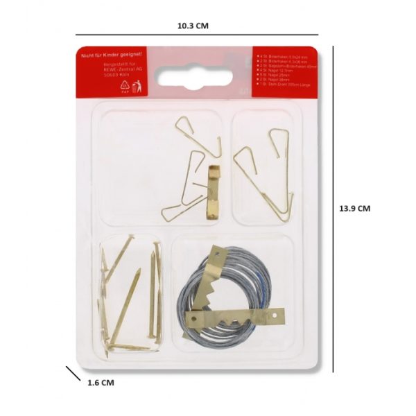 Frame Hanging Kit 20 Pieces