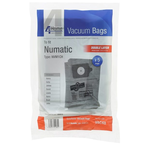 QUALTEX NUMATIC HENRY PACK OF 5BAGS