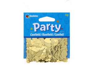 Party Confetti Gold Hearts