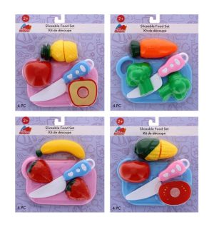 Sliceable Food Set Design