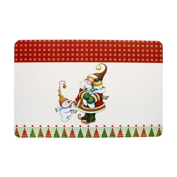 Christmas Placemat Assorted Design 2 pc