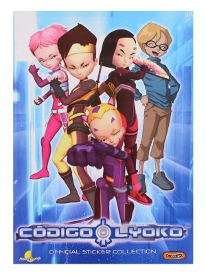 Codigo Lyoko-Sticker Book-Blue