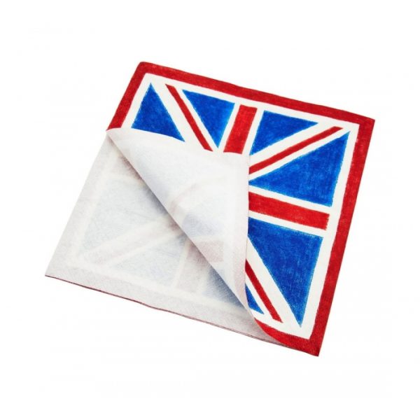 Union Jack Paper Napkins Pack Of 20