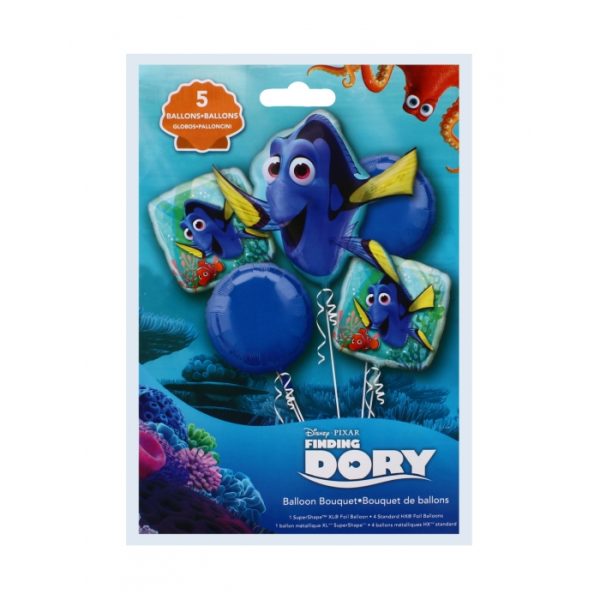 Finding Dory Ballon Bouquet Pack Of 5