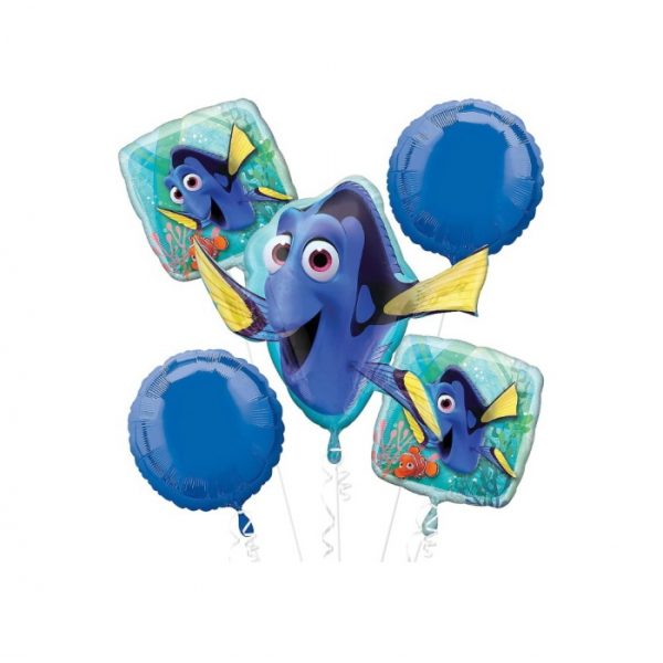 Finding Dory Ballon Bouquet Pack Of 5