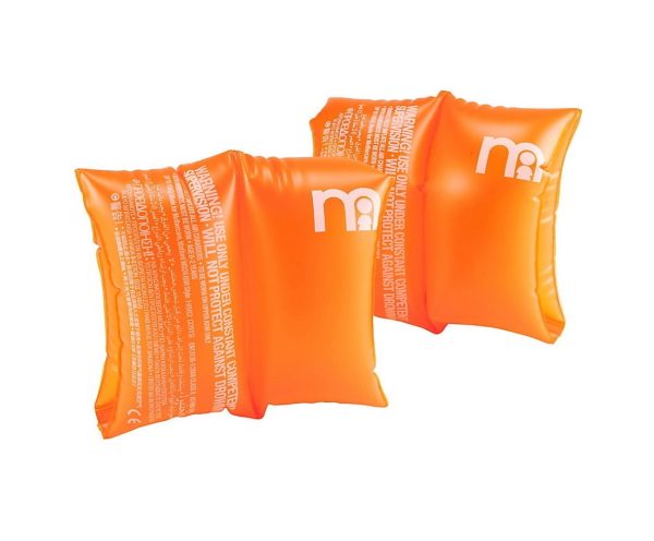 Baby Armbands 0-2 Years Orange Super Splash