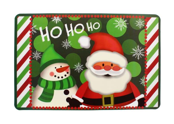 Christmas Placemat Assorted Design 2 pc