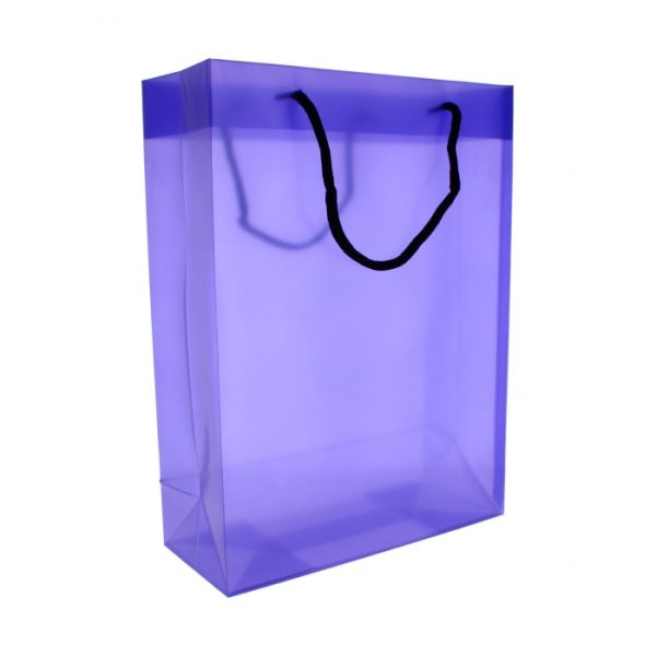 Gift Bag With Rope Handle Purple